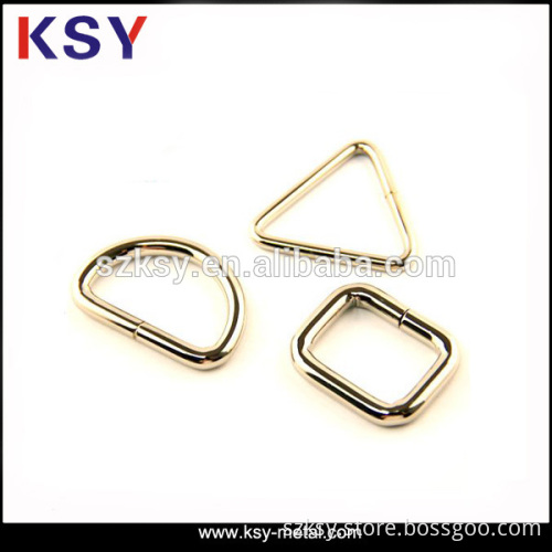 Custom D-ring/O-ring/rectangle-ring belt buckle for handbags